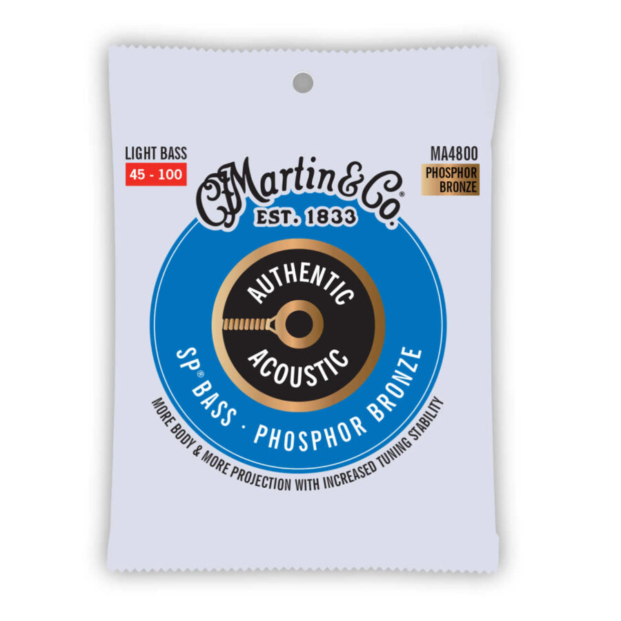 Cuerdas Martin Authentic Acoustic SP Bass 41Y19MA4800 para bajo acústico
