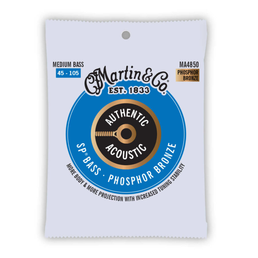 Cuerdas Martin Authentic Acoustic SP Bass 41Y19MA4850 para bajo acústico