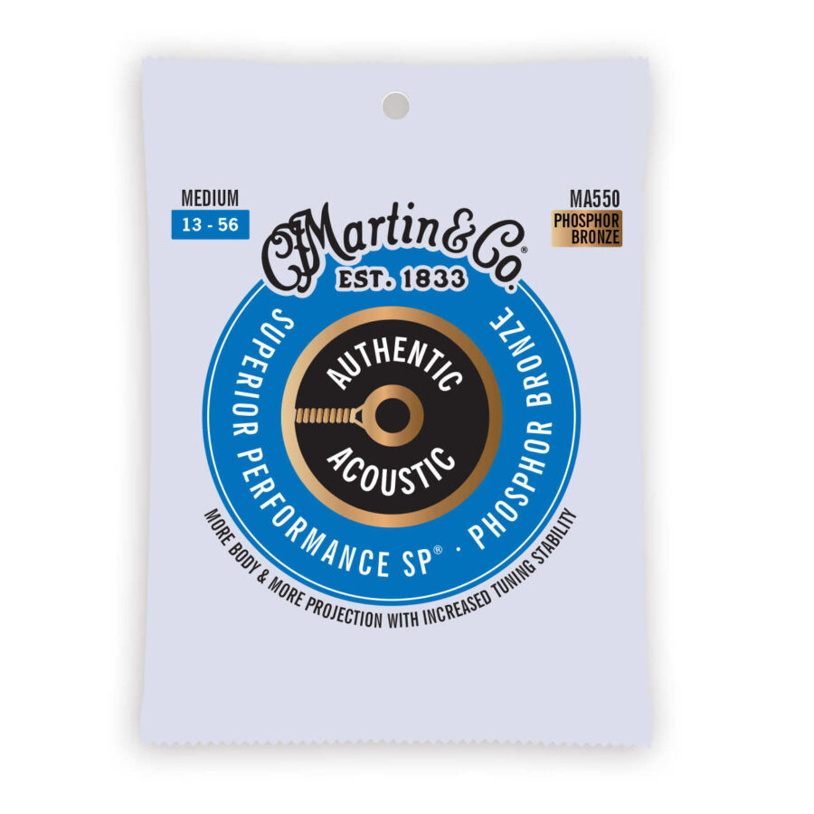 Cuerdas Martin Authentic Acoustic SP 92/8 Bronce Fósforo 41Y18MA550 para guitarra acústica
