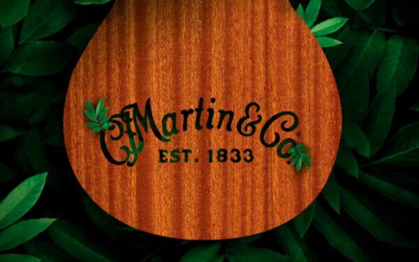 El logo de Martin Guitar - sustentabilidad.