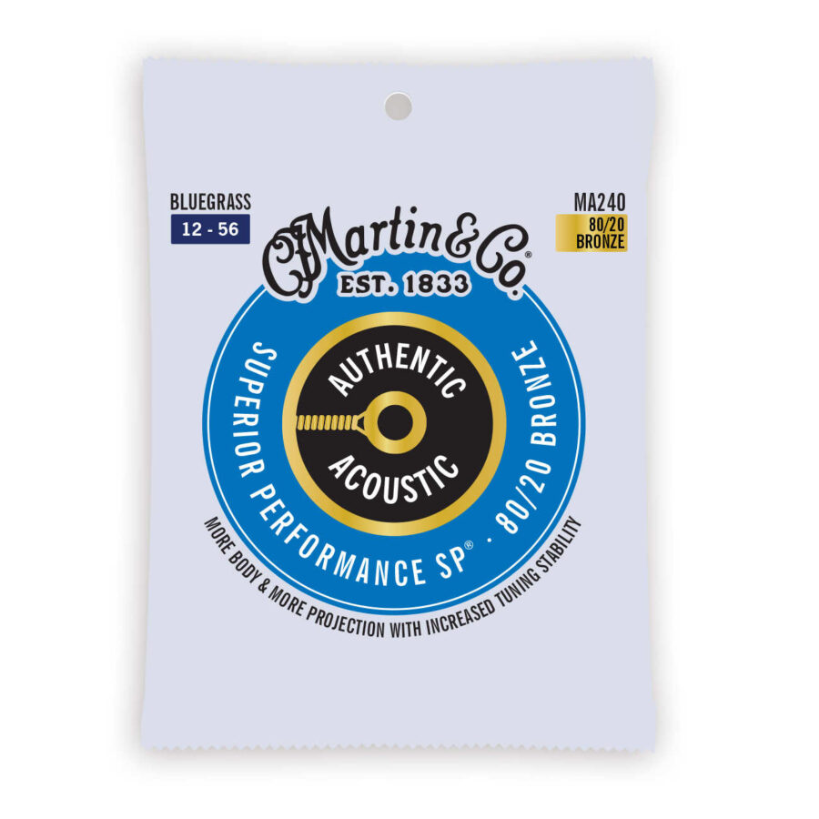 Cuerdas Martin Authentic Acoustic SP 80/20 Bronce 41Y18MA240 para guitarra acústica