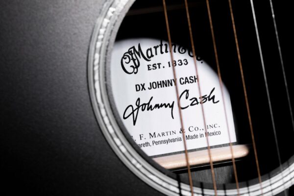 La Guitarra Acústica Martin DX Johnny Cash.