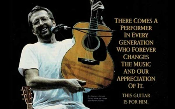 Eric Clapton y su guitarra Martin