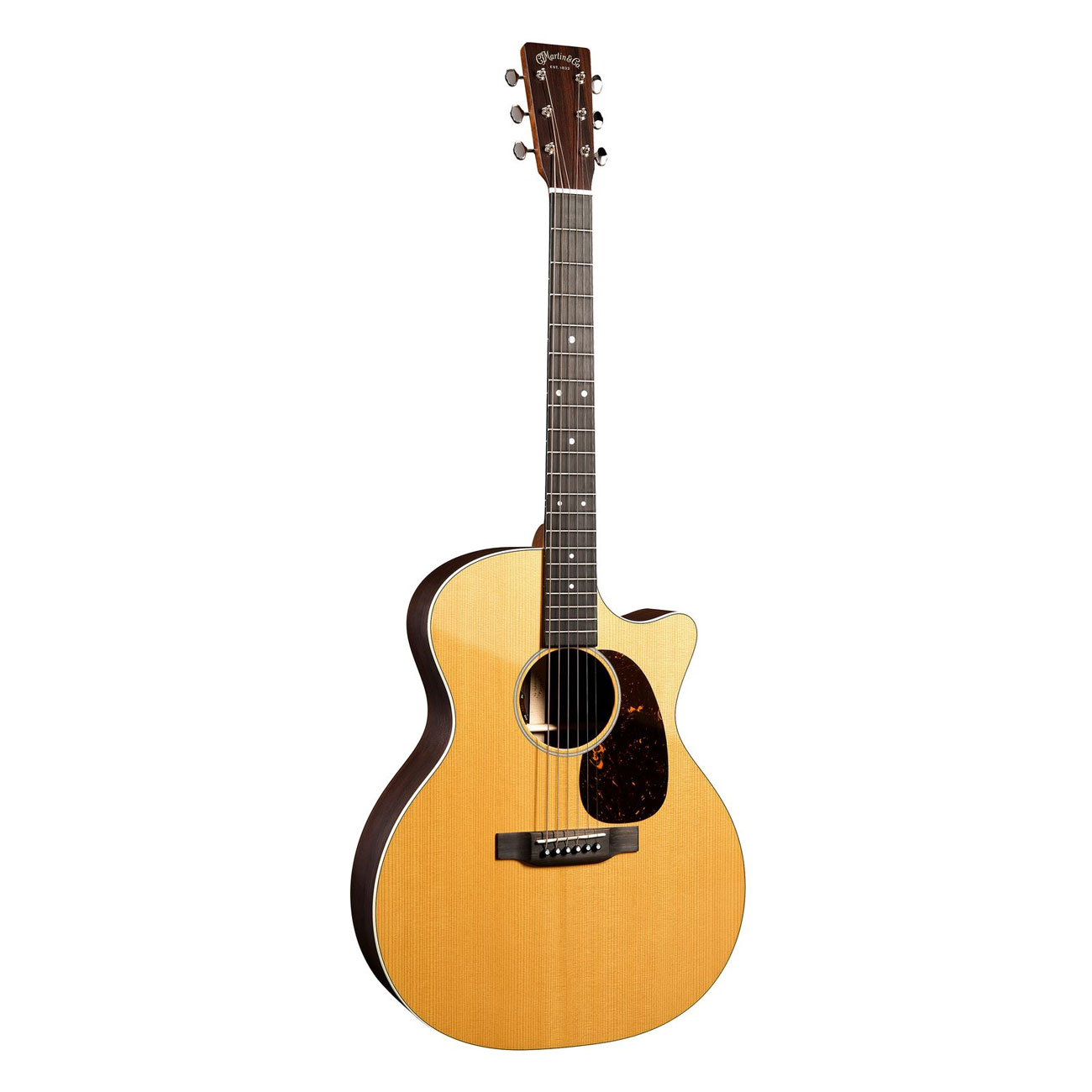 Martin GPC-16E guitarra acústica vista en perspectiva